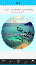 Photo Collage Editor - iOS App Source Code Screenshot 1