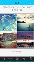 Photo Collage Editor - iOS App Source Code Screenshot 6