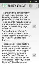 Security Assistant - Android App Source Code Screenshot 2
