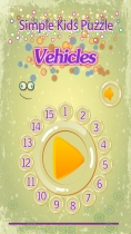 Simple Kids Puzzle Vehicles - Unity Source Code Screenshot 1