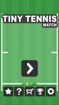 Tiny Tennis Match - iOS Game Source COde Screenshot 1