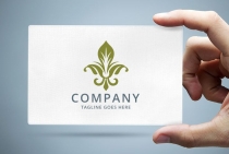 Stylized Fleur De Lis Logo Screenshot 1