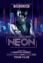 Neon Flyer Screenshot 3