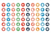 1200 Animal and Bird Isolated Vector Icons Pack Screenshot 6