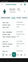 CRM PRO Flutter Mobile Application - CRM PRO Ad-On Screenshot 6