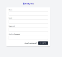 PartyPlex - Event Management Platform Screenshot 3