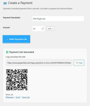 PPX Lite – Stripe QR Plugin WordPress Screenshot 1