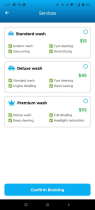 Car Wash - UI Kit React Screenshot 21