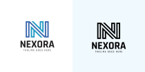 Nexora N Letter Company Logo Template Screenshot 2