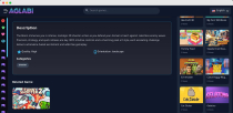 AGLABI - Online Gaming Portal Screenshot 3