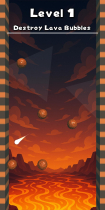 Bubble Lava Puzzle - Casual Mobile Unity Game Screenshot 3
